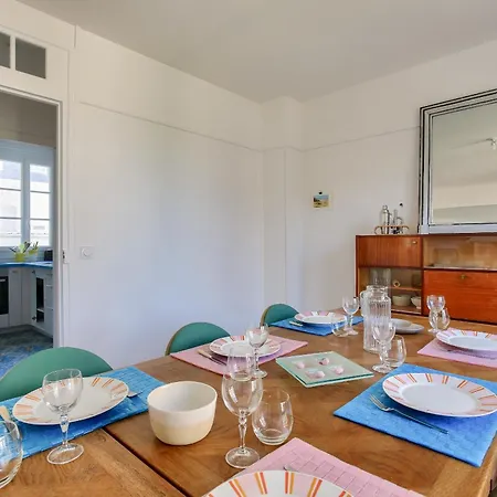 400m De La Plage, Pour 5 En Centre-ville Apartamento *